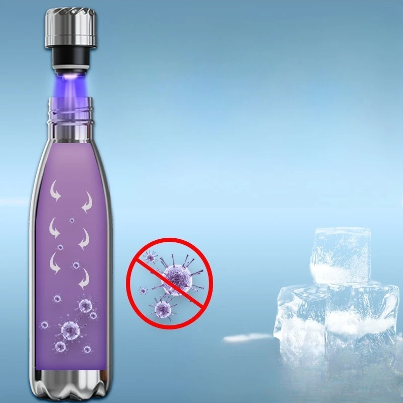 HydroPeak Smart Bottle – UV Sterilization & Temp Display product image