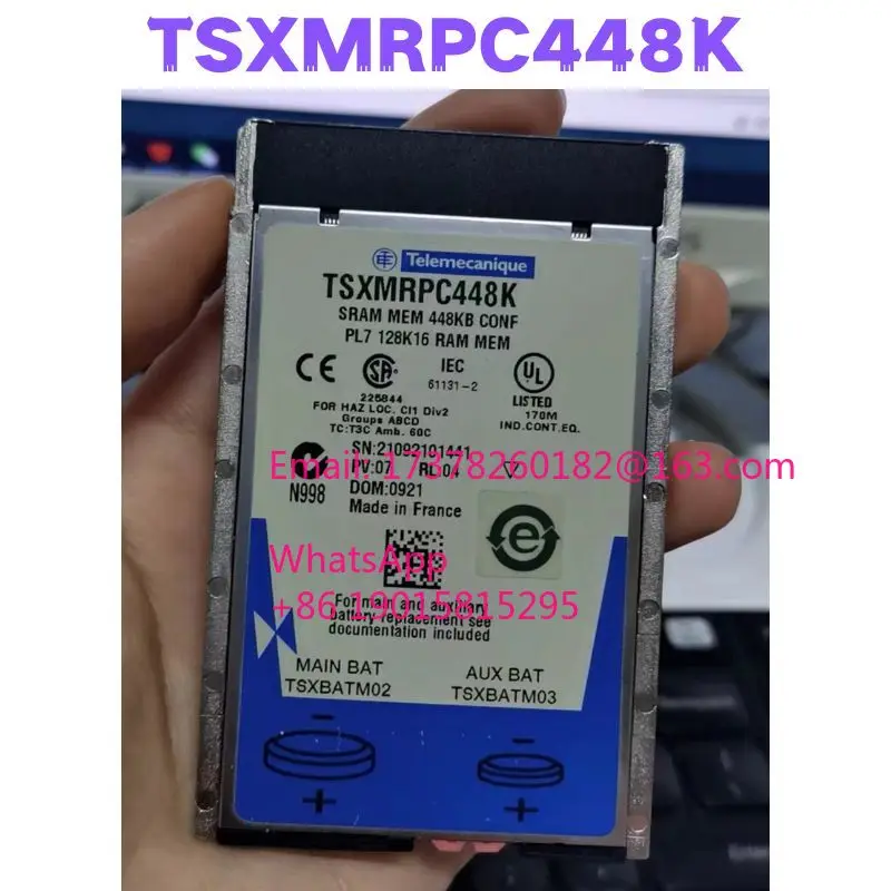 

Second-hand TSXMRPC448K Memory Card Tested OK