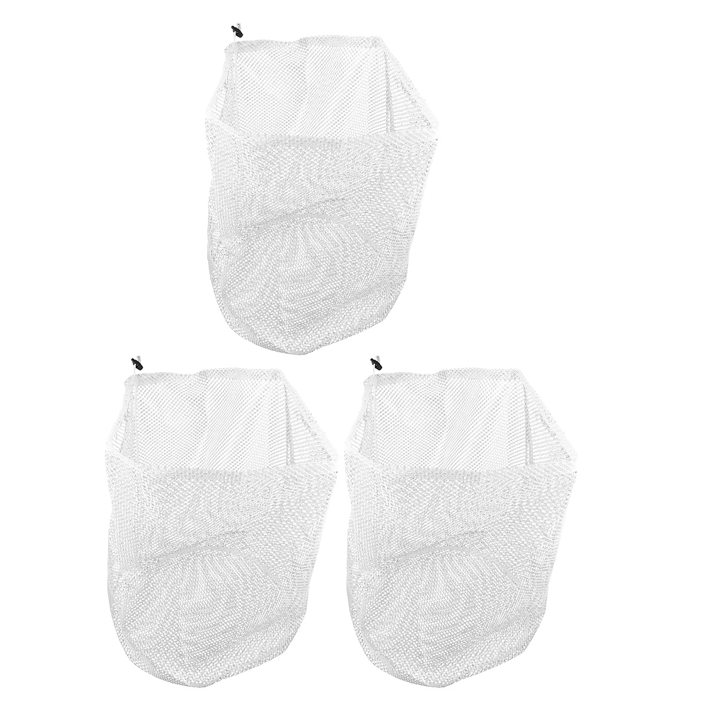 

3pcs Laundry Bag Mesh Wash Bags 40x50cm Drawstring Net Bags for Machine Clothes Underwear Socks Gloves Storage Travel