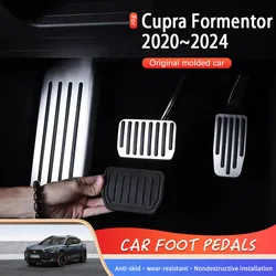 Car Pedal For Kia Sportage NQ5 2022 2023 2024 Aluminum Alloy Non-slip Car Foot Pedal Pads Covers Pads Brake Pedal Car Acessories