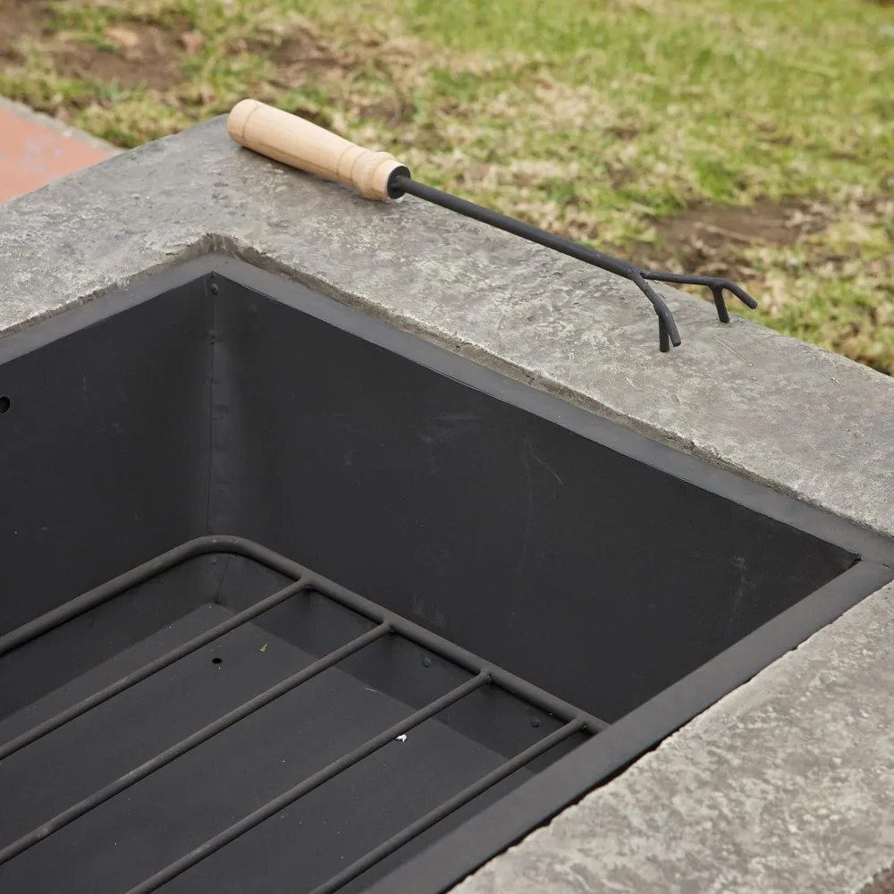 foyer cuadrado corporal, piedra