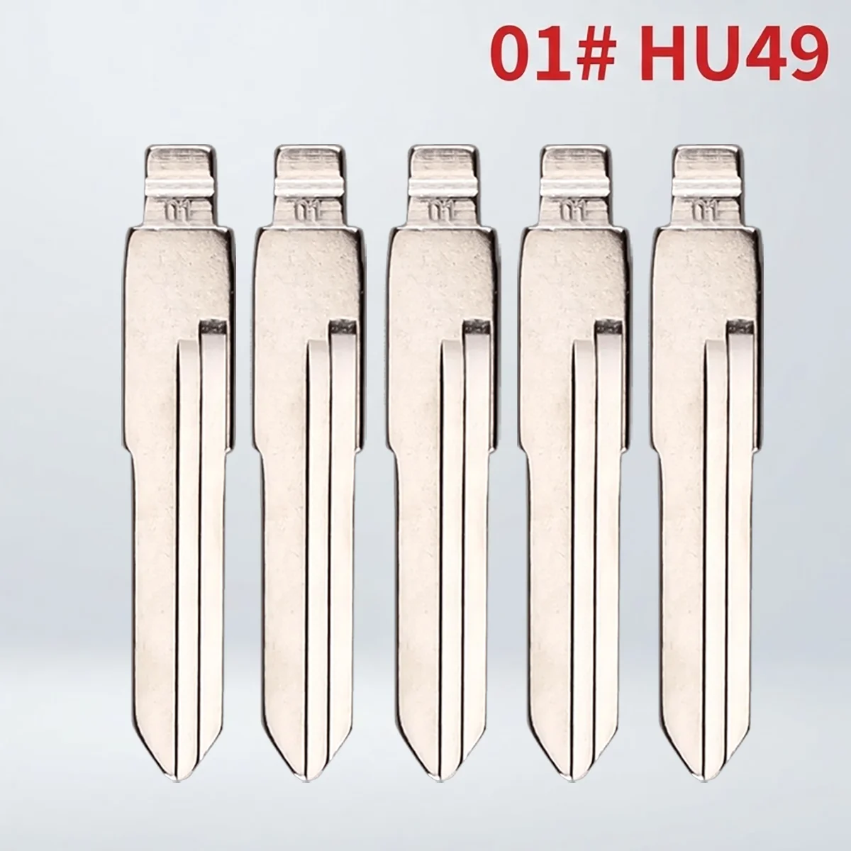 10pcs/Lot Uncut flip Metal key blade 01# HU49 for VW Jetta Santana for KD keydiy xhorse VVDI remotes universal No.01