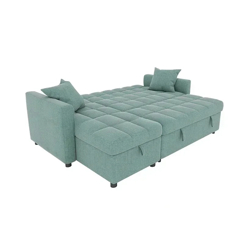 

# Hot Sales Luxury Couch Bed Sofa Modern Home Furniture Foldable Storage Fabric Living Room Corner Sofa Bed