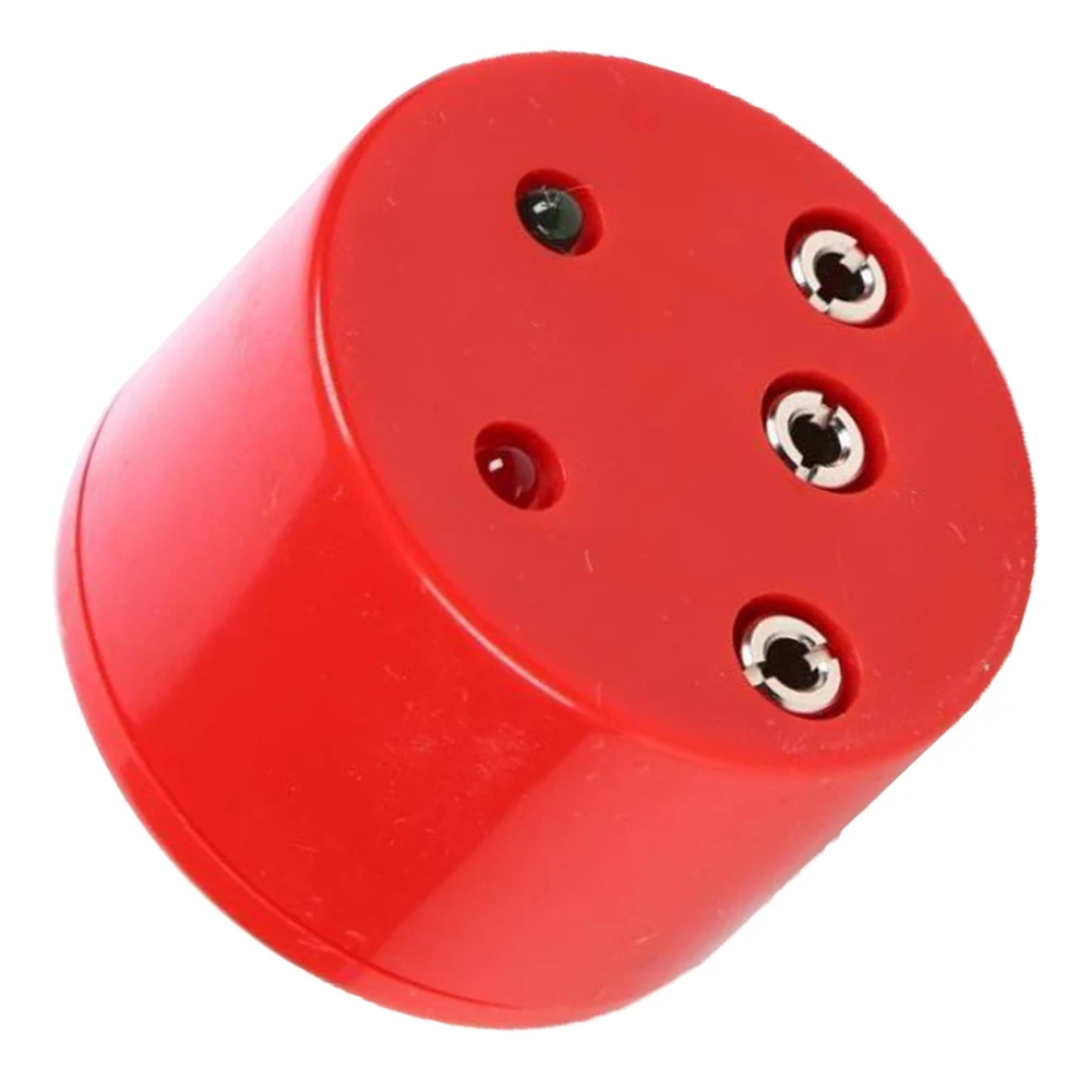 Sword Tester Fencing Tester Plastic Red Repair Tool Round Test Conductive 8*5*5cm Conductive Tester Fencing Gears