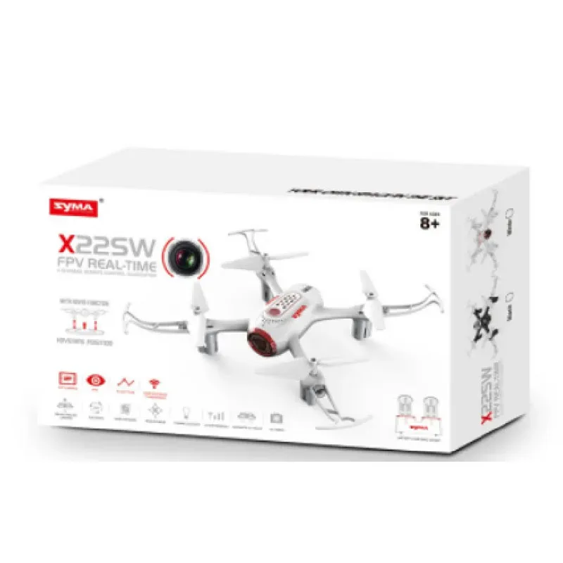 SYMA Original X22SW Rc Helicopter Quadcopter Drone Fpv Aerial Photography Mobile Phone Remote Control Aircraft