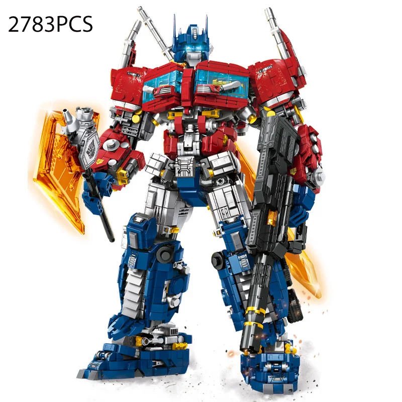 

MOC 2783+Pcs Technical Movie War Robot Deformation Transform Toys Building Blocks Bricks Model Birthday Gifts for Children Boys