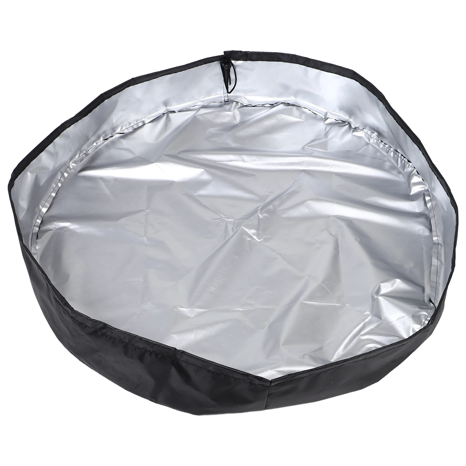 

Tub Dust Cover Waterproof Oxford Cloth UV Protection Resistant Spa Bathtub Cover Cold Therapy Bucket Shield