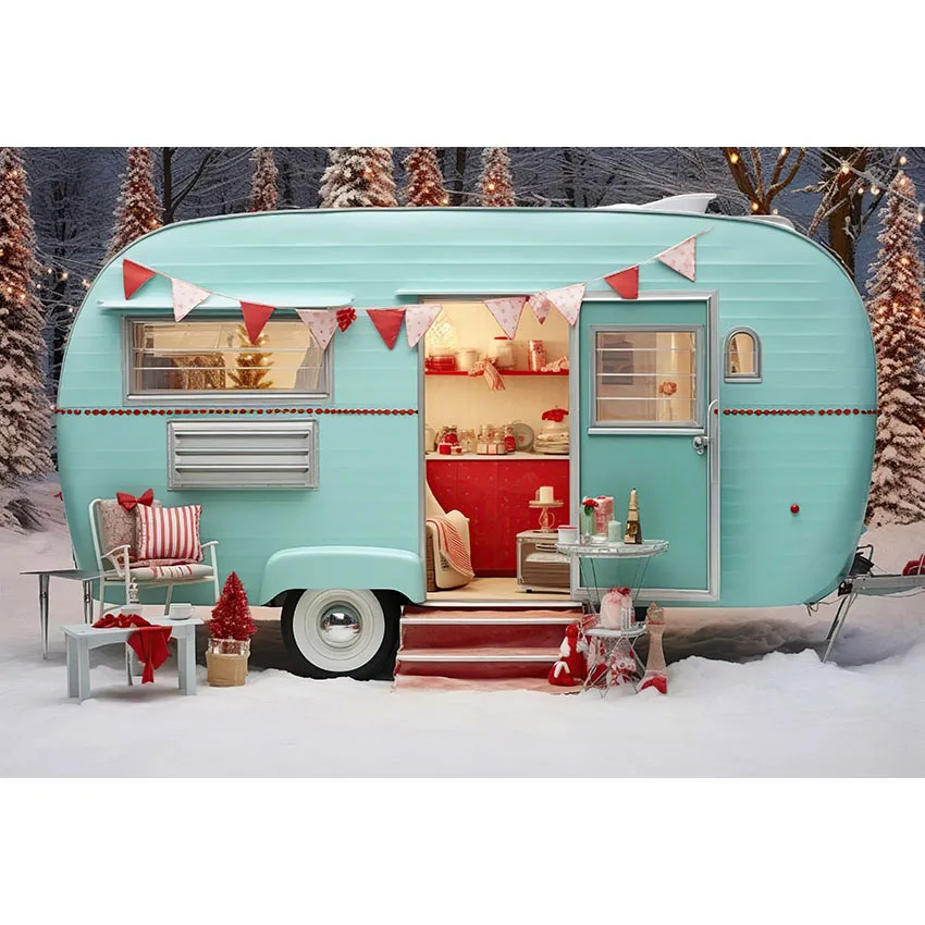 Mehofond 겨울 크리스마스 장식 배경, 야외 숲 눈 덮인 어린이 초상화 사진 배경, 사진 스튜디오 포토콜 소품