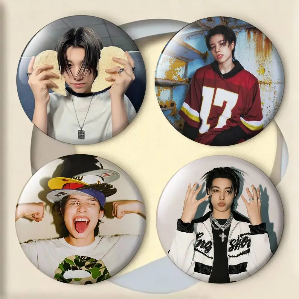 HOT lngshot LOUIS Laser Badge Creative Pins Brooch for Bag Clothes Hat Decor Gifts Fans Collect