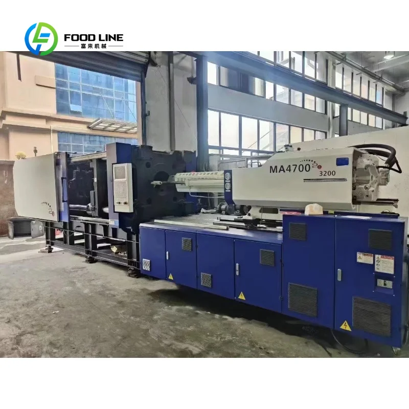 Used 470 Ton Injection Molding Machine With Servo Motor Fully Tested Good Working Condition CE Certified