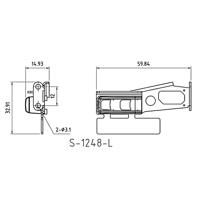 LESU Metal Taillight Mount Rack for 1/14 TAMIYA RC Benz Arocs 3348 Dumper Truck Model DIY Car