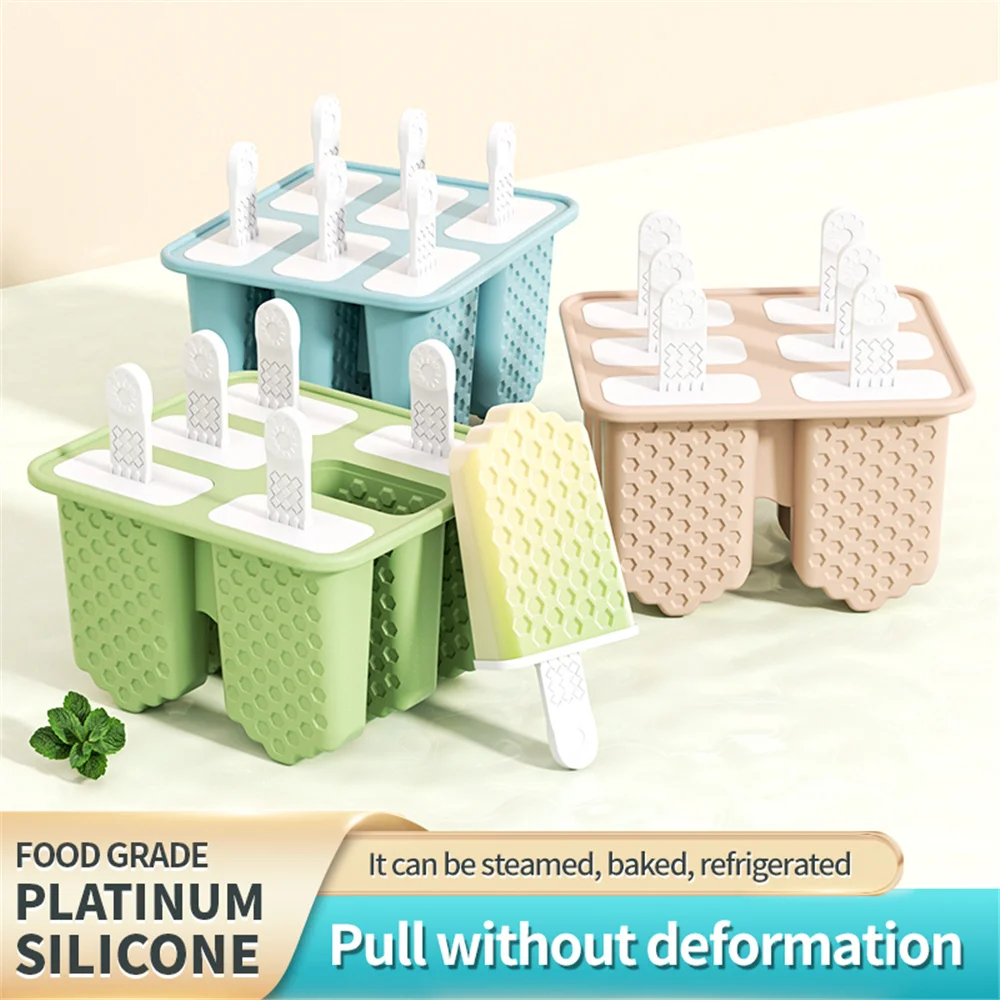 Moldes para paletas, moldes para paletas de silicona, fácil liberación, sin BPA, moldes para hacer paletas, moldes para paletas caseras
