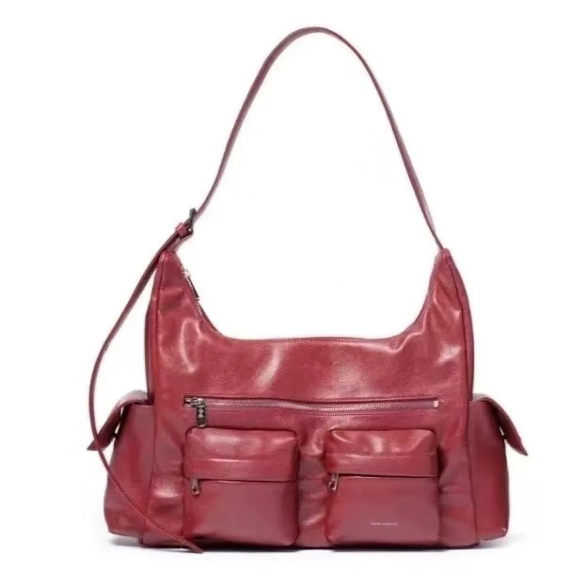 حقيبة كتف للركاب تحت الإبط بتصميم سرج 2025