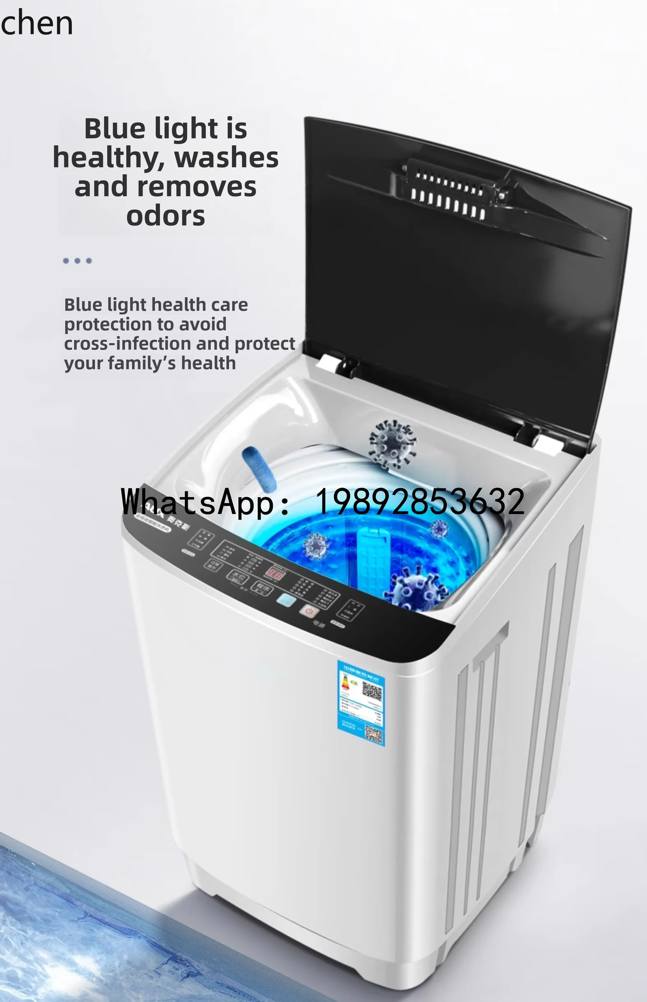 S8  Oaks 8/10kg washing machine automatic rental small pulsator large capacity washing and drying integrated 12kg