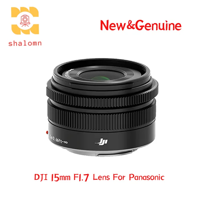 Dji-広角ミラーレスレンズ、15mm、f1.7、m43マウント、オリジナル、新品 - AliExpress