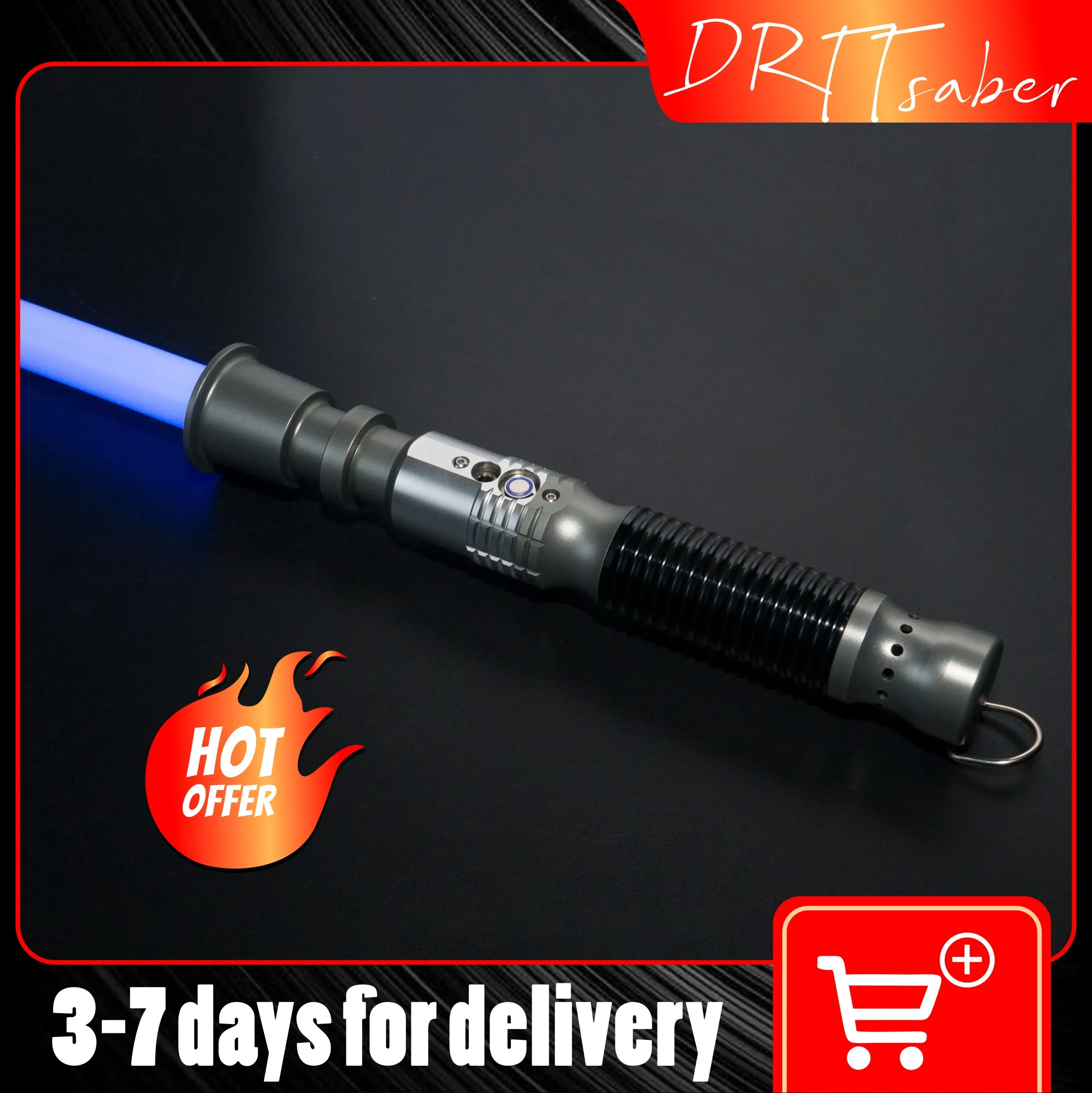

SAGE Lightsaber Metal Hilt Smooth Swing Heavy Dueling Sounds Colors Change Pixel Jedi Laser Sword Cosplay Toys Gifs