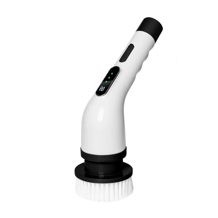 9-in-1 다기능 충전식 플라스틱 가정용 전동 청소 브러시 휴대용 접이식 디자인