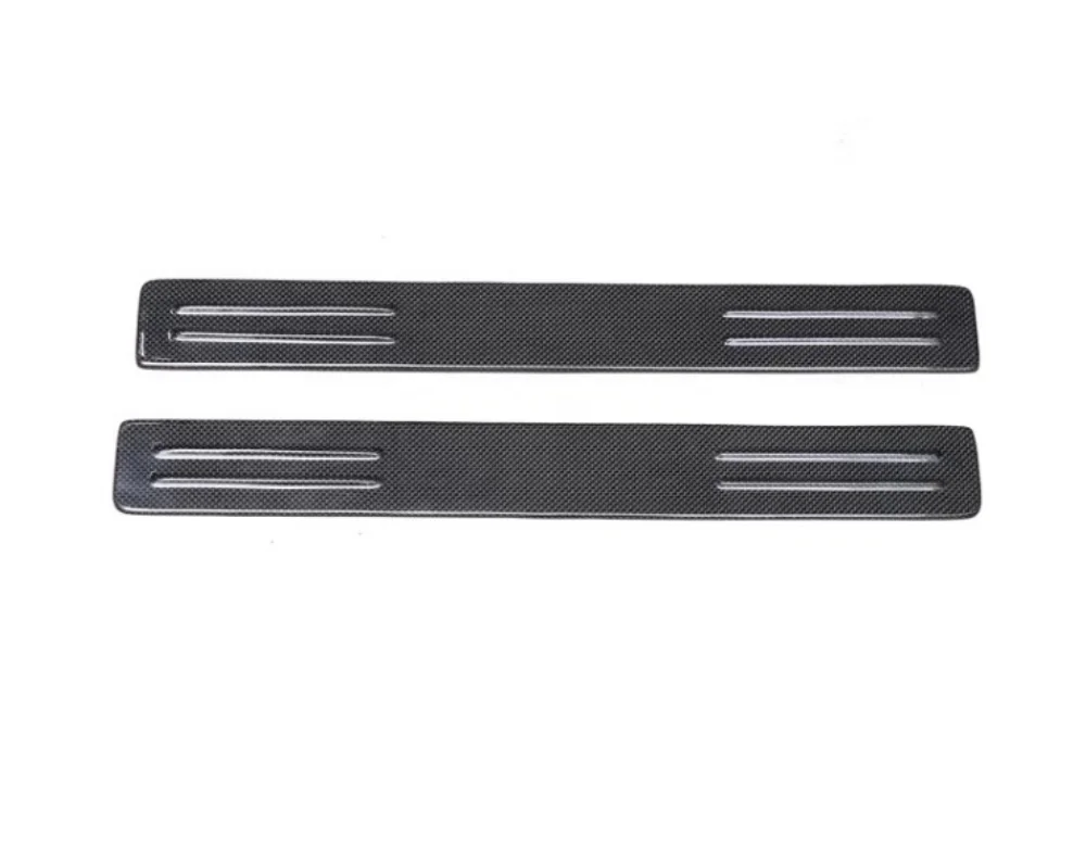 For Ferrari 296 Car Parts OEM Style Dry Carbon Fiber Car Parts Welcome Pedals