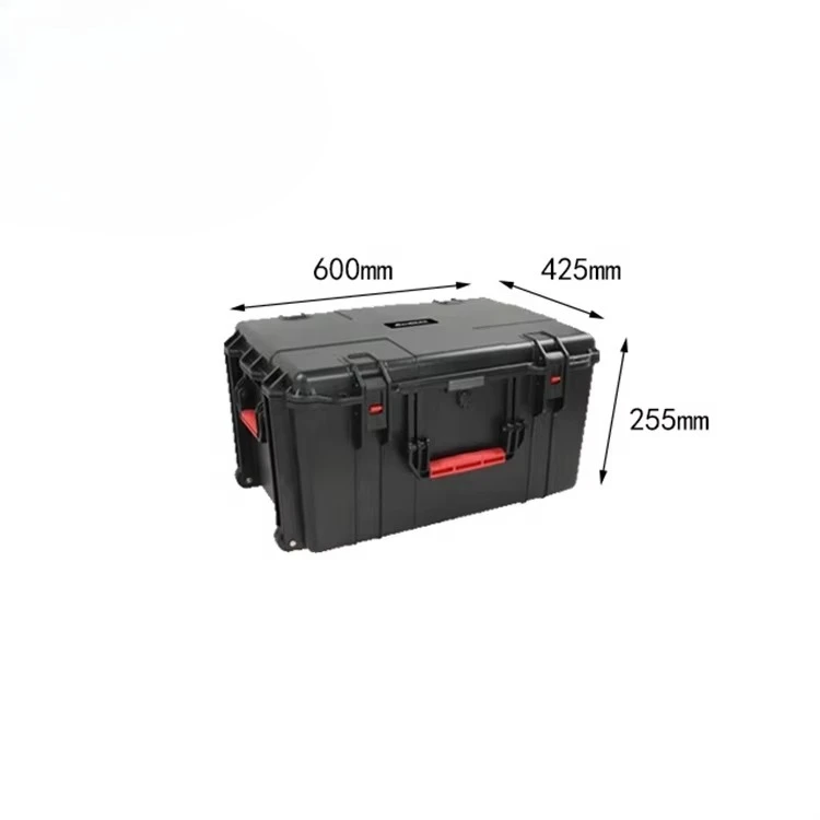 

62*46*32cm Plastic Hard Shell Waterproof Equipment case With Wheel