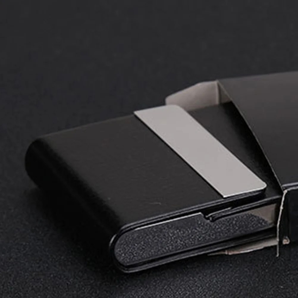سعة كبيرة اللون حجب بو الفولاذ المقاوم للصدأ حامل بطاقة الائتمان المحفظة لبطاقات حافلة الهوية واقية كم حزمة المحفظة