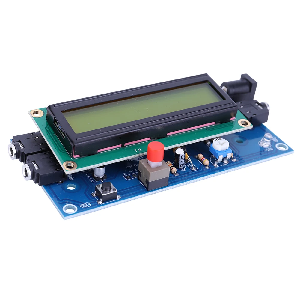 Ham Radio Essential Module 500mA Morse Code Translator Board LCD Display CW Trainer Decoder Ham Radio Accessory