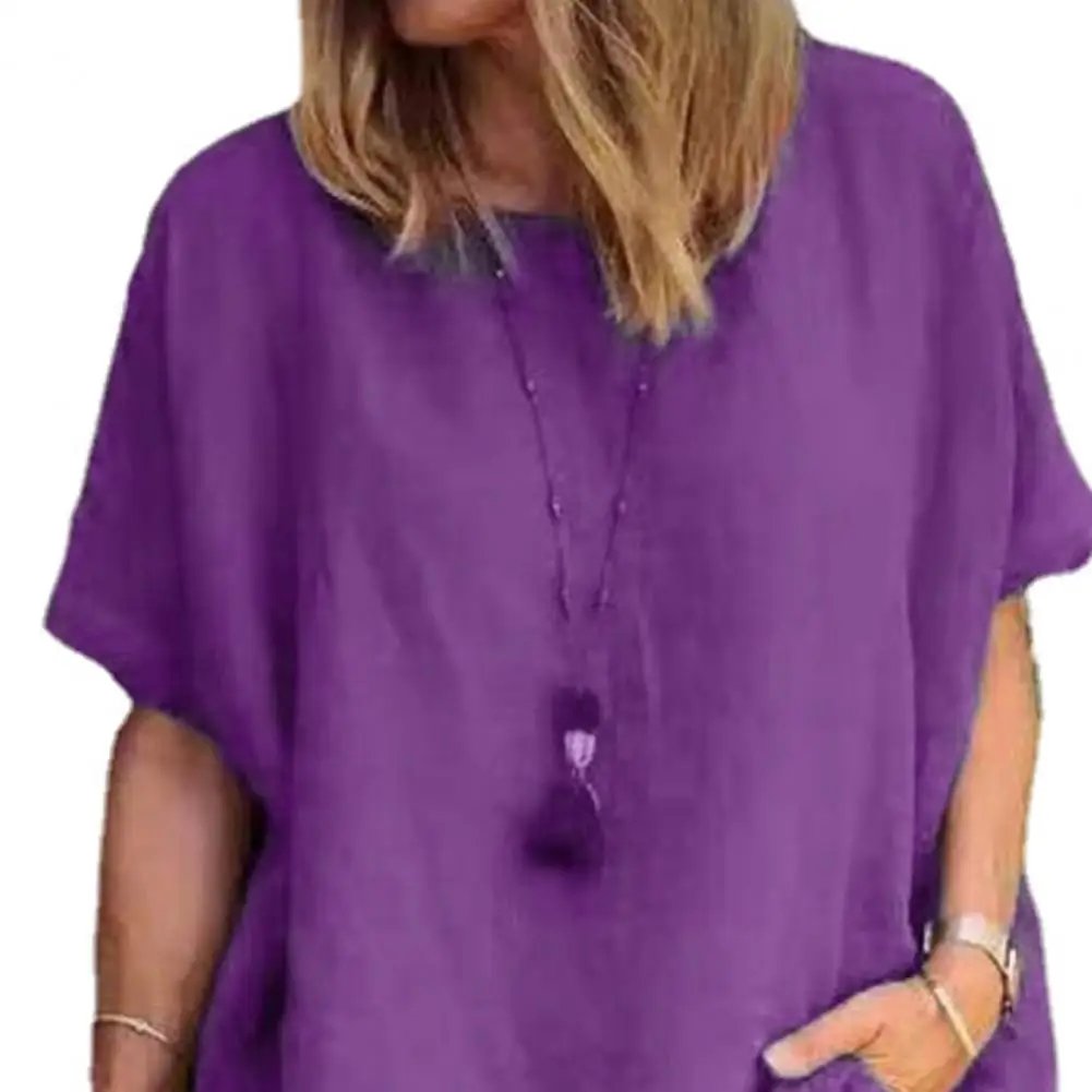 2025 Tuta da donna con scollo tondo a maniche corte Set da due pezzi da donna con top con scollo a O Pantaloncini in vita elastica Morbido e traspirante