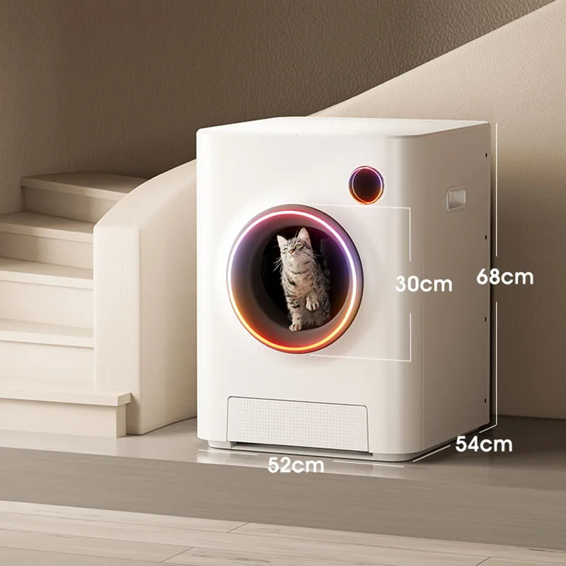 Katze Sandbox automatische Sammler Katze Katzen toilette automatische selbst reinigende Toilette Haustier Sandbox automatische Handy-Verbindung