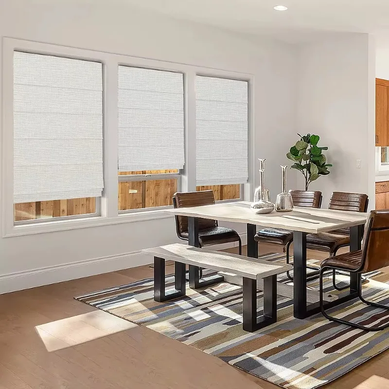 New Design Sun Shading Privacy Roller Blind Cordless Roman Shades for windows