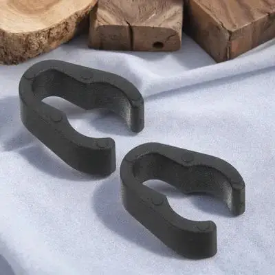 

10Pcs Universal Mic Pole Clamps Heavy Duty Cable Clips for Neat Wire Management on Mic Stands At Events Cable Organizer