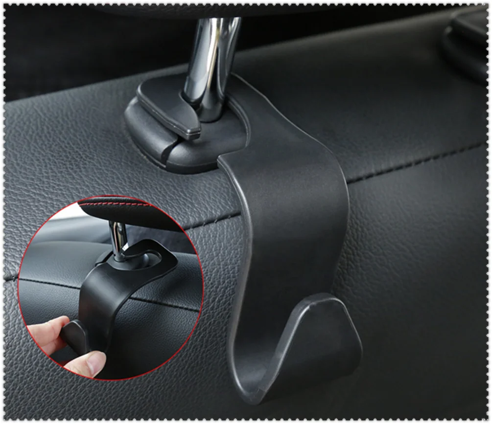 Universal Car Seat Back Hook Accessories Interior for Kia Carens SOLARIS Verna IX25 CUB Ray K2 Naimo Provo K9 Cross