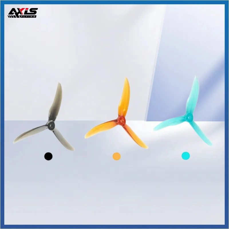 

2Pair Axisflying BlackBird V2 BB39 Props 5Inch 3 Blade Propeller for MANTA V2 5 inch Carbon Fiber True X Frame Kits
