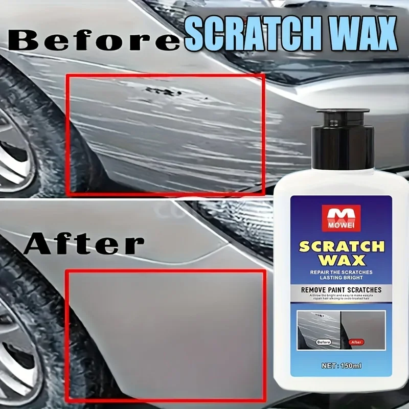 Car Scratch Wax Set for Car Paint Repair - Multifunctional Scratch Removal and Polishing, Car Paint Surface Recovery Agent, Paint