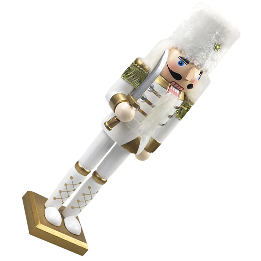 

Wooden Christmas Unique Small Xmas Wooden Gift Traditional Nutcracker Small Nutcracker Figures Sturdy Home Car nament
