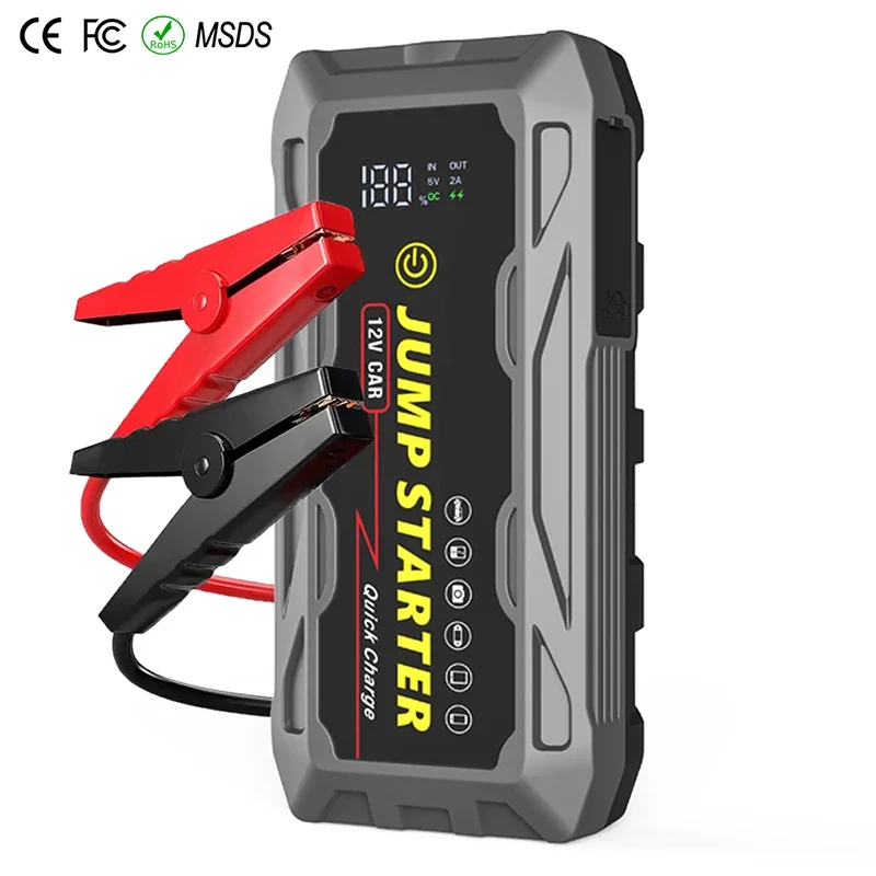 عالية الطاقة 29800mAh سيارة الانتقال كاتب 12 فولت 2000A المحمولة بدء جهاز قوة البنك بطارية السيارة الداعم المغفل للبنزين #5