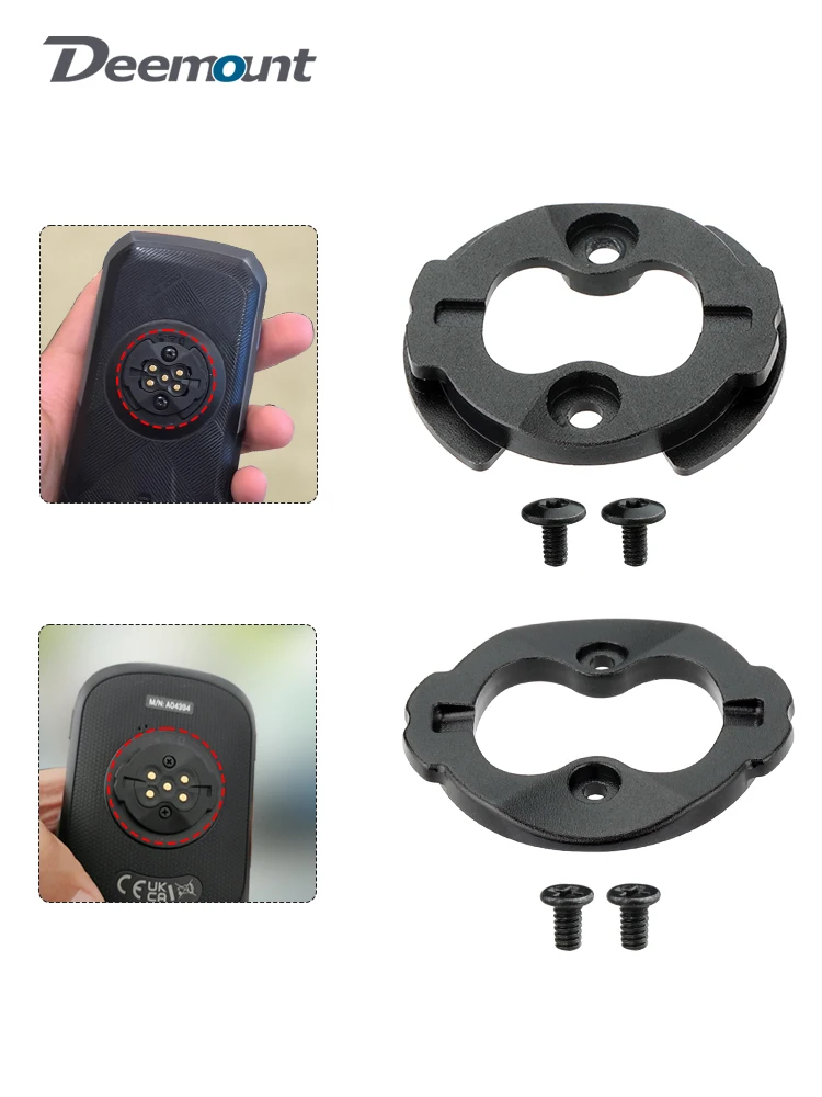 AliExpress DEEMOUNT Bicycle Computer Base Repair Part For Garmin Edge1050 840 540 Aluminum Alloy W/Tool  Cycling GPS Fixed Base Replacement