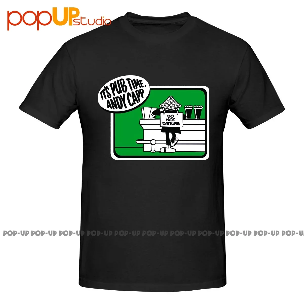 Maglia Ultras U14 J Cotone Terrace Hooligans Its Pub Time Andy Capp Shirt T-shirt Tee Cute Classic