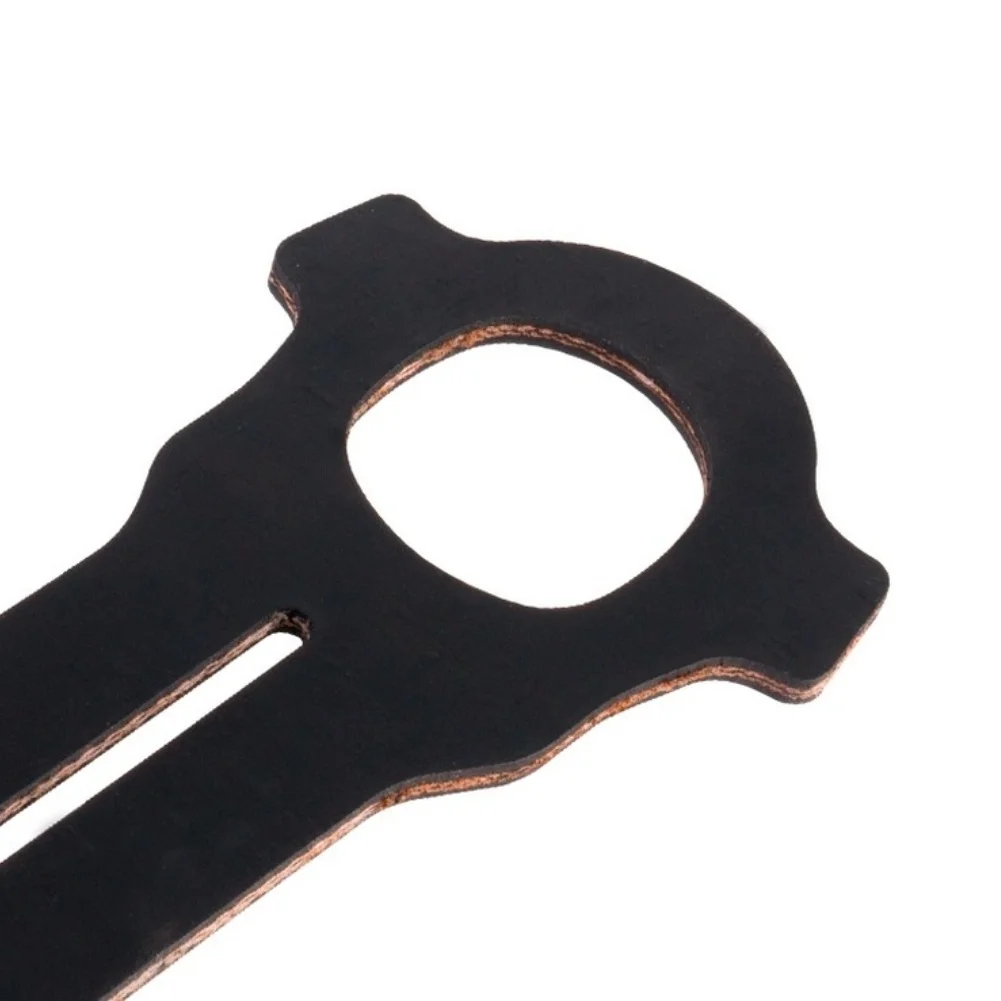 

Portable Sewage Tank Tow Strap for RV Camping with Heavy Duty Rubber Construction and Secure Locking Mechanism