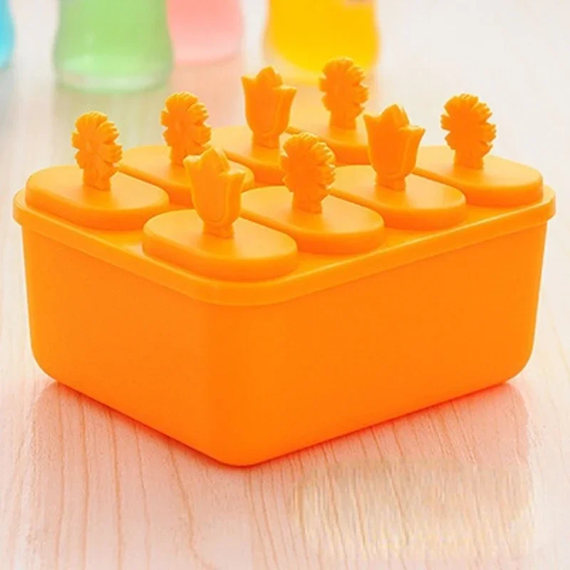 Homemade Popsicle Ice Cream Mold Non-toxic Creative Household Cold Drink Cube Box