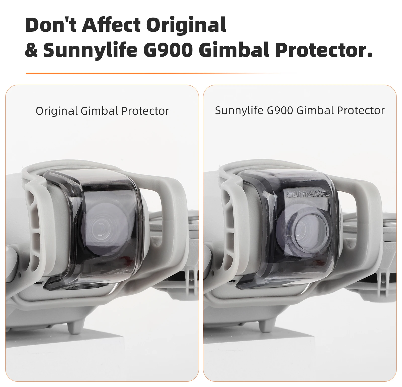 Sunnylife Anti-Kollisions-Gimbal-Stoßstange und Kameraschutz-Schutzstange für DJI NEO Drone Gimbal Kopfschutzrahmen-Zubehör – Detail 10