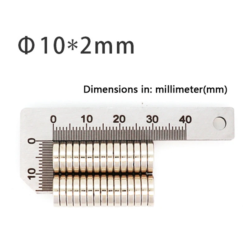 

Super Strong Round Magnet 10x1 10x2 10x3mm Powerful Neodymium Permanent NdFeB Magnet Disc Magnets DIY 10*1/10*2/10*3 mm