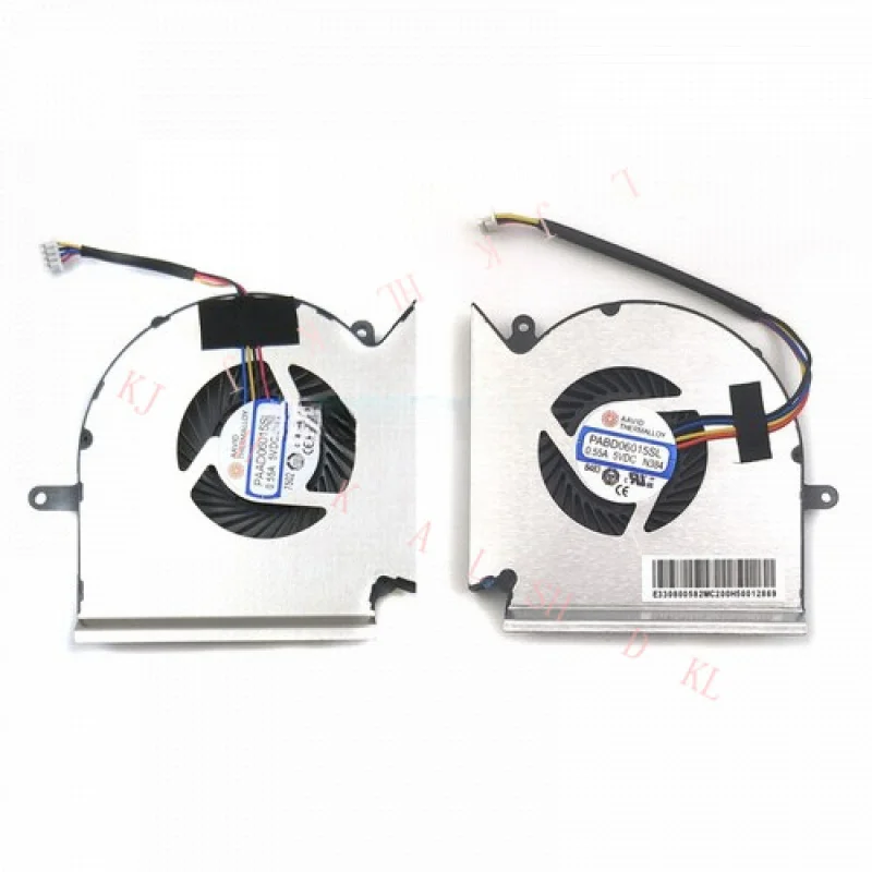 

N New FOR MSI GE63VR MS-16P1 GE73VR MS-17C1 CPU & GPU Fans PAAD060105SL N383 N384