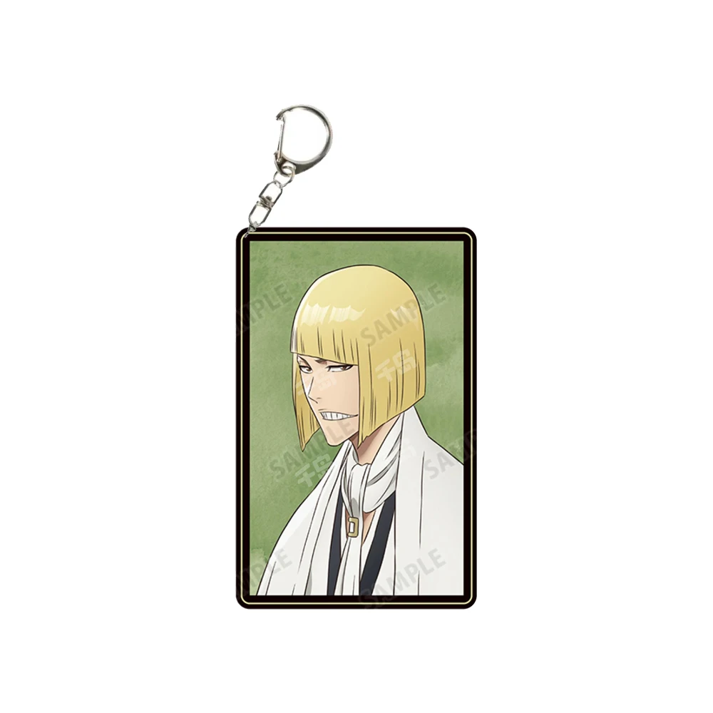 Hot Anime BLEACH Acrylic Keychain Model Figure Cosplay Plate Holder Topper Birthday Fans Christmas Desk Decor Plate Gift