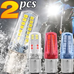 1157 Socket 2835 LED Brake Light Motorcycle Strobe LED Parking Tail Light Flashing Warning Reversing Stop Lamp Turn Signal Ligh