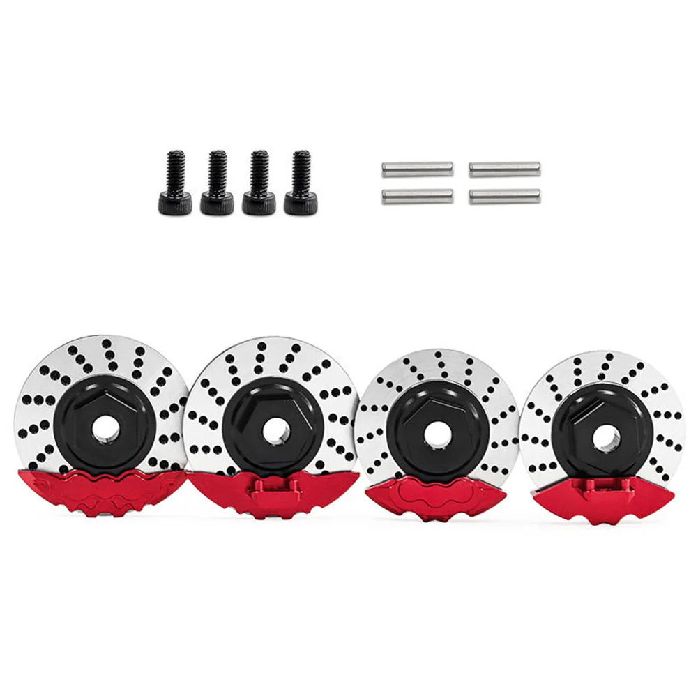 RC for Traxxas 4 Tec 2.0 Aluminum Brake Disc Red Caliper TRF10P202