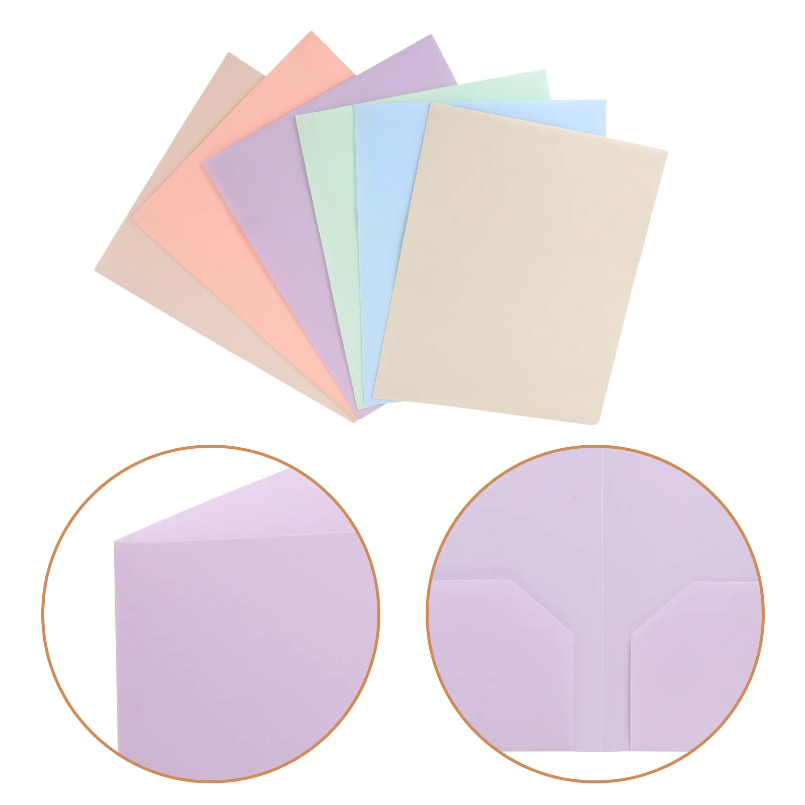 

Набор из 6 цветных папок-конвертов из полипропилена с двумя отделениями, органайзер для документов в стиле макарон, пластиковый держатель для деловых документов для школы и офиса