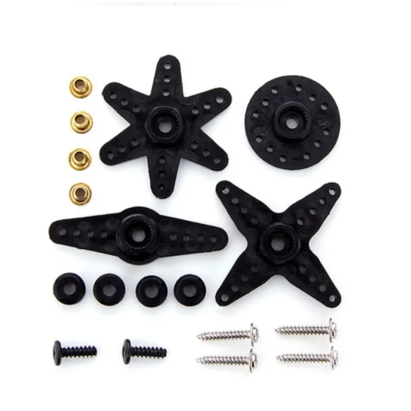 5PCS Feetech FS5103B Servomotore analogico RC 3.2KG 6KG Coppia Materiale plastico per giocattoli robot educativi