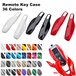 Car Smart Remote Key Case Fob Covers Key Shell Fit Porsche Panamera Spyder Carrera Macan Boxster Cayman Cayenne 911 970 981 991