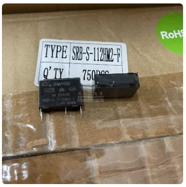 （10pcs）  Brand new original relay SRB-S-112HM2-F 112DM 12VDC 4-pin 5A 1 set normally open