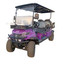 CE Certification 4000W 5000W 7000W 4 Wheel Push Golf Carts Prices 6 Seater Electric Car Buggy Golf Cart