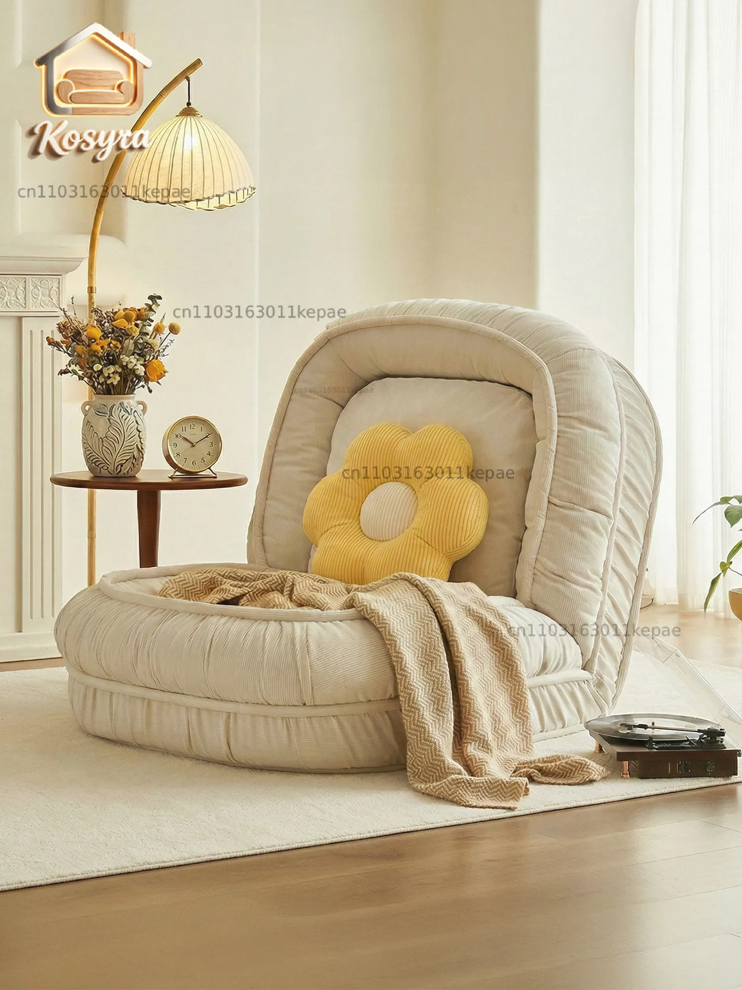 Large human kennel lazy sofa sleepable tatami folding bedroom living room large sofa single sofa